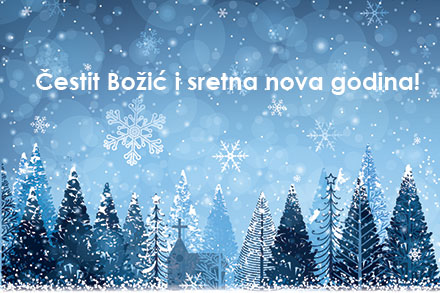 Čestit Božić i sretna Nova godina!