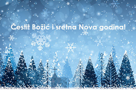 Čestit Božić i sretna Nova godina!